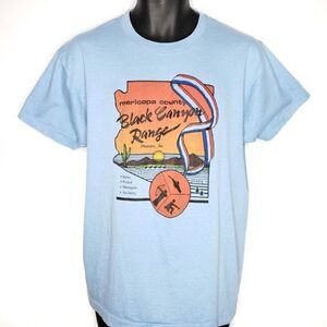 Black Canyon Shooting Range T Shirt Vintage 80s Maricopa County Phoenix Arizona